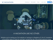 Tablet Screenshot of 5chackathon.com